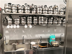 Hot pot shop kitchen engineering