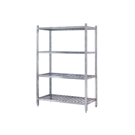 Four-storey rack