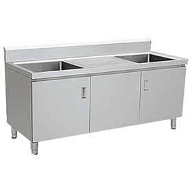 Cabinet double star drainage basin